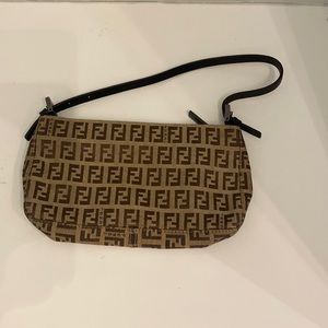Authentic Fendi Mini Pouchette in great condition!